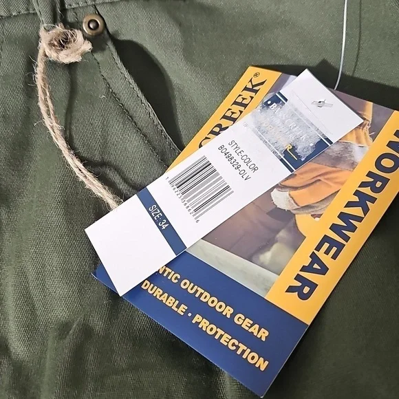 Bass Creek Outfitters Green Shorts Size 34 NWT - Picture 2 of 4